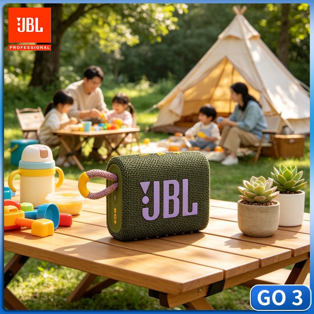 Portable Bluetooth Speaker Waterproof Ipx7 - ลำโพงบลูทูธ JBL GO3 รุ่น Ferry Camp