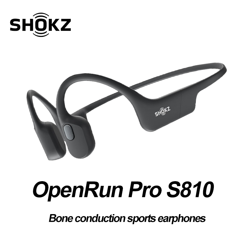 Bone Conduction Running Headphones - หูฟังบลูทูธแบบนำเสียงผ่านกระดูก OpenRun Pro AS810 หูฟังไร้สายแบบเปิด สำหรับออกกำลังกายและวิ่ง