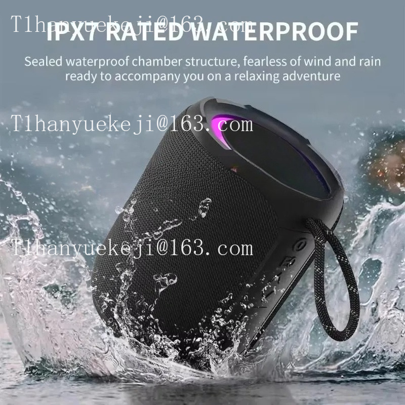 Portable Bluetooth Speaker Waterproof Ipx7 - ลำโพงไร้สายคู่แบบคู่ขนาน เสียงสเตอริโอ 360 องศา ซับวูฟเฟอร์ กันน้ำ