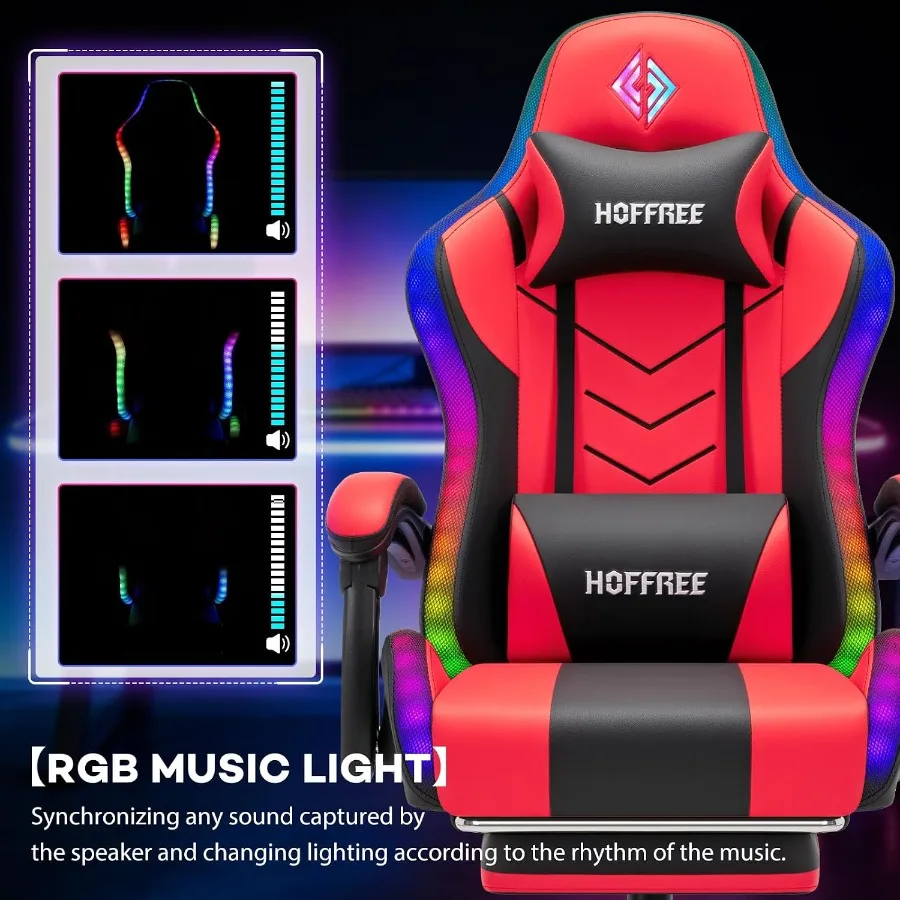 เก้าอี้เกมมิ่ง RGB พร้อมลำโพงแ - Speakers บทวิจารณ์และราคา