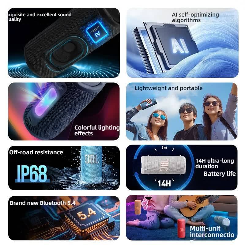 ลำโพงกันน้ำ JBL GRIP IPX7 สำหร - Portable Bluetooth Speaker Waterproof Ipx7 บทวิจารณ์และราคา