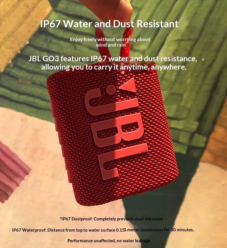 ลำโพงบลูทูธ JBL GO3 รุ่น Ferry - Portable Bluetooth Speaker Waterproof Ipx7 บทวิจารณ์และราคา