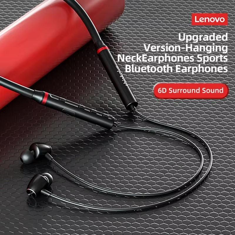 ของแท้เลอโนโว HE05X หูฟังบลูทู - Magnetic Neckband Sports Earphones บทวิจารณ์และราคา