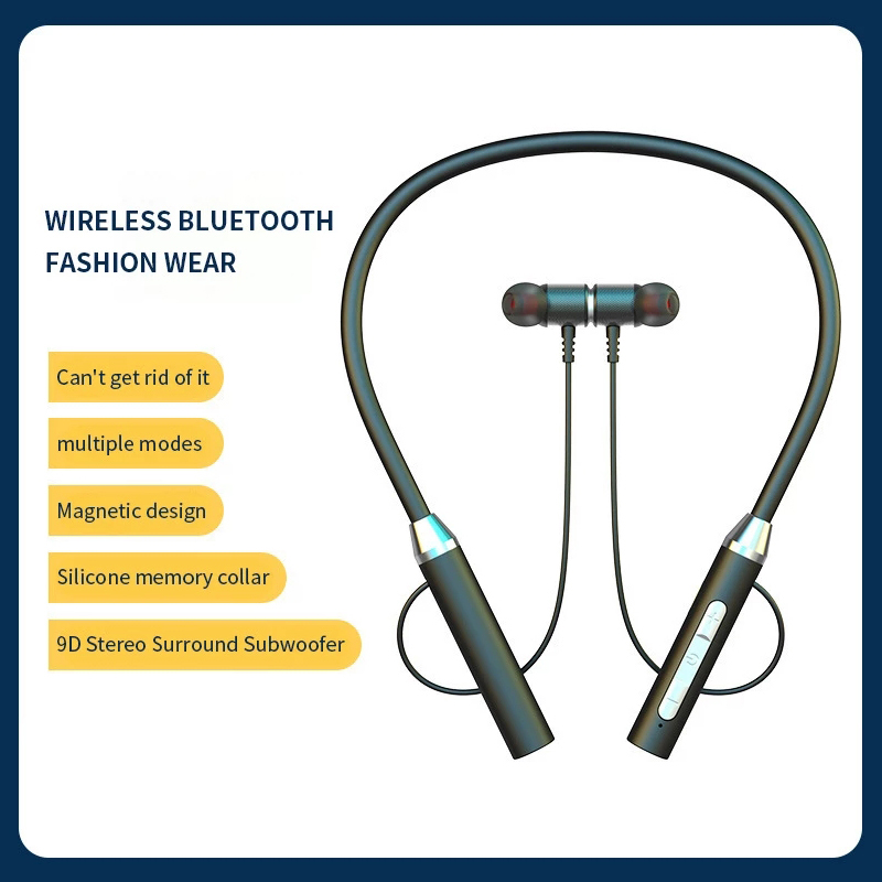 Fone Bluetooth 5.0 หูฟังแบบคล้ - Magnetic Neckband Sports Earphones บทวิจารณ์และราคา