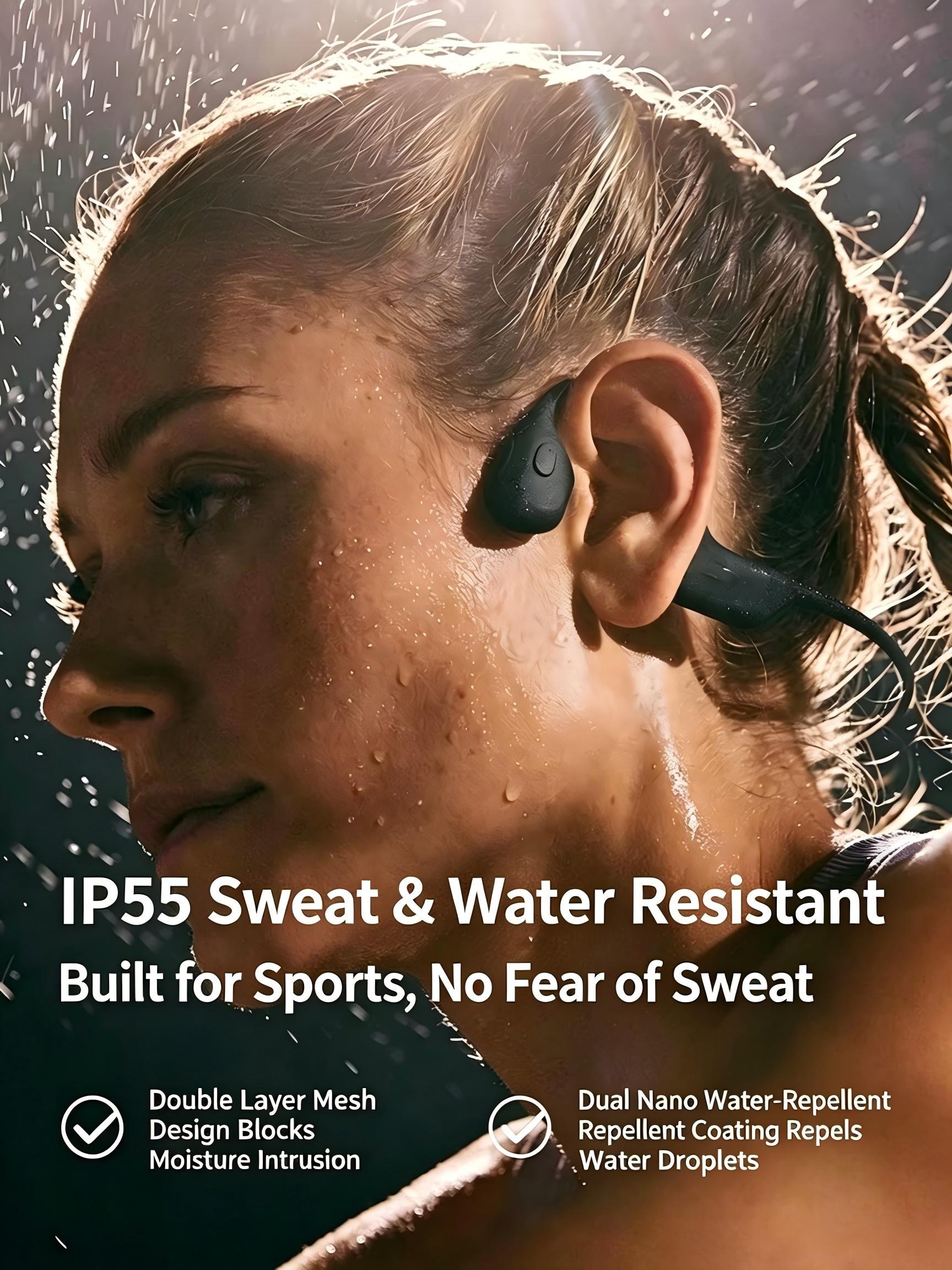 หูฟังบลูทูธแบบนำเสียงผ่านกระดู - Bone Conduction Running Headphones บทวิจารณ์และราคา
