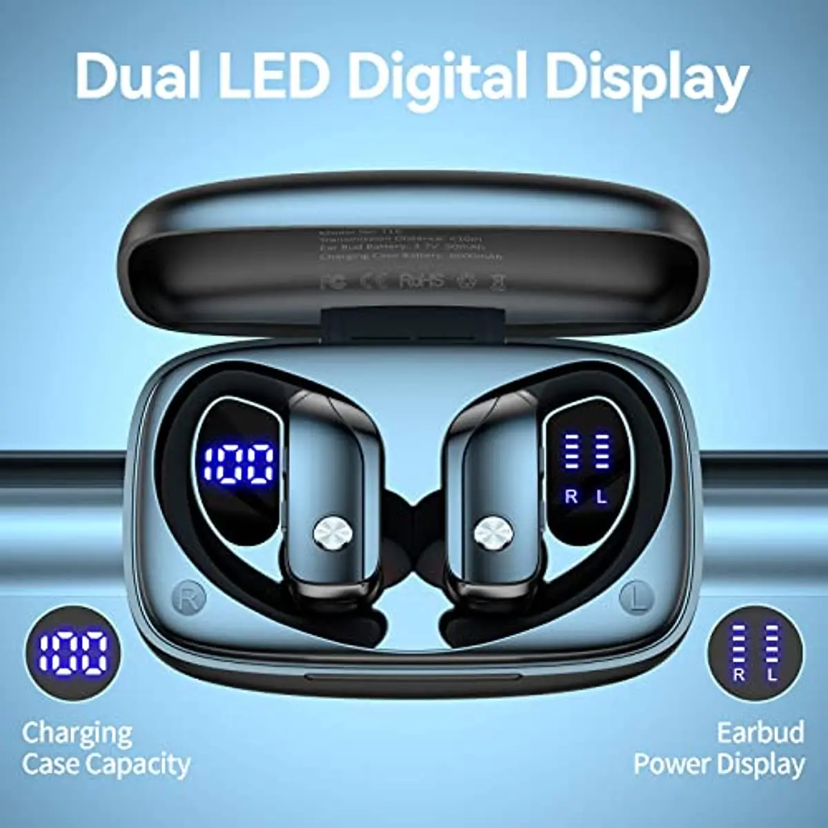 หูฟังไร้สายหูฟังบลูทูธ 48hrs P - Type C Wired Earphones With Mic บทวิจารณ์และราคา