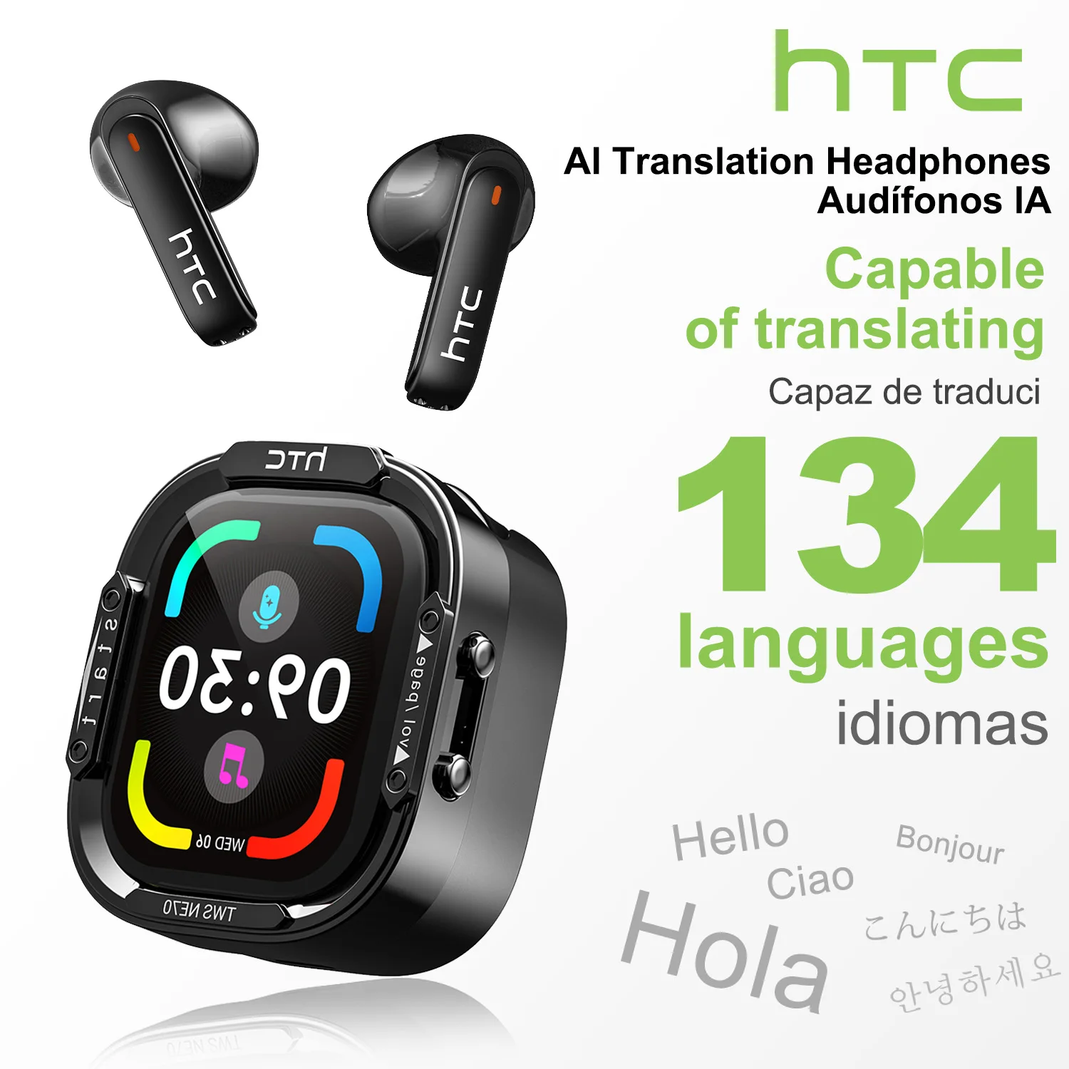 HTC NE70 หูฟังบลูทูธ V6.0 หูฟั - Sleep Mask Headphones Bluetooth บทวิจารณ์และราคา